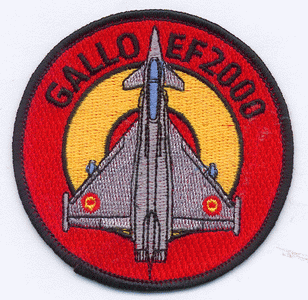 Escudo bordado EF2000 GALLO Morón de la Frontera